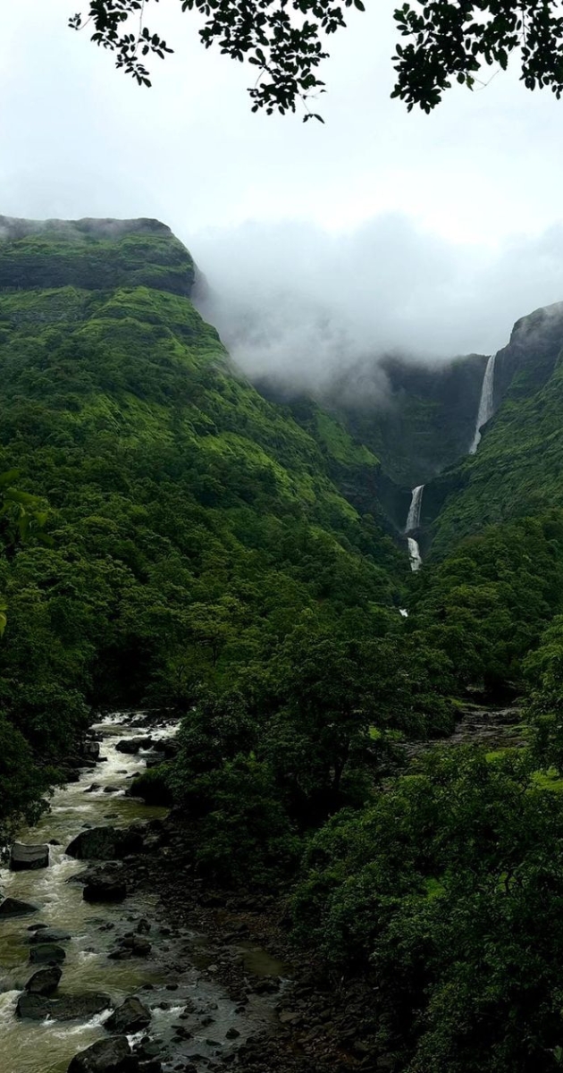 3 Days Kalu Falls Jivdhan Fort Trek from Hyderabad poster